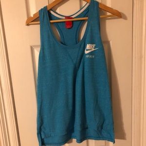 Blue Nike Racerback Top